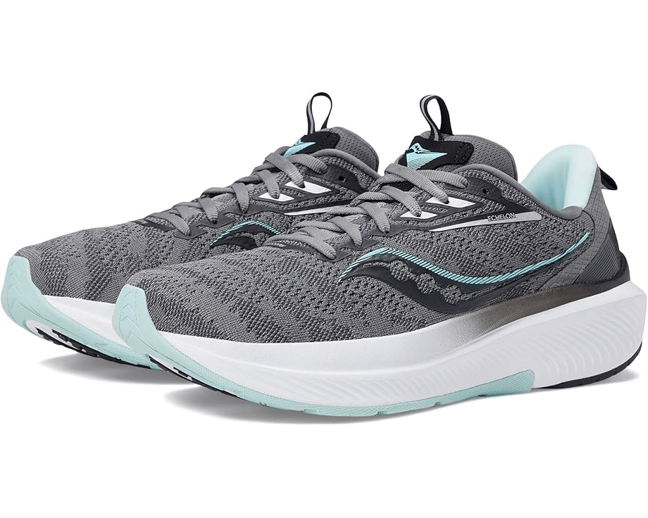 Saucony Echelon 9 Alloy / Garnet 12 M 195018349613 Shoe Deals Outlet