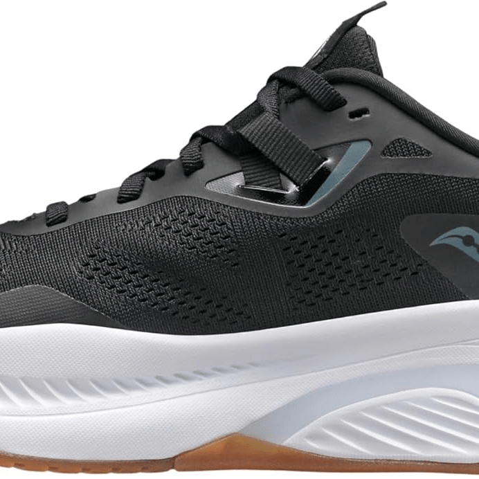 Saucony Guide 15 Black / White 6 M 195017377518 Shoe Deals Outlet