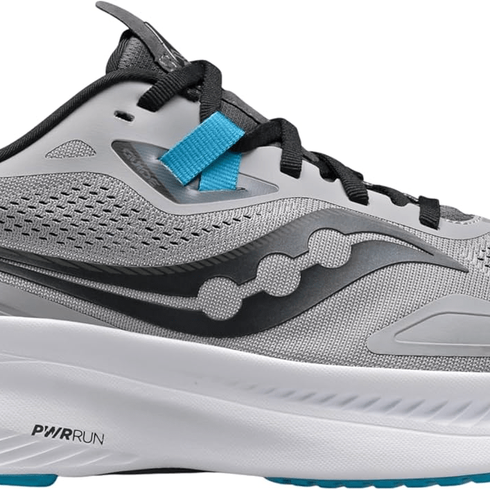 Saucony Guide 15 Black / White 6 M 195017377518 Shoe Deals Outlet