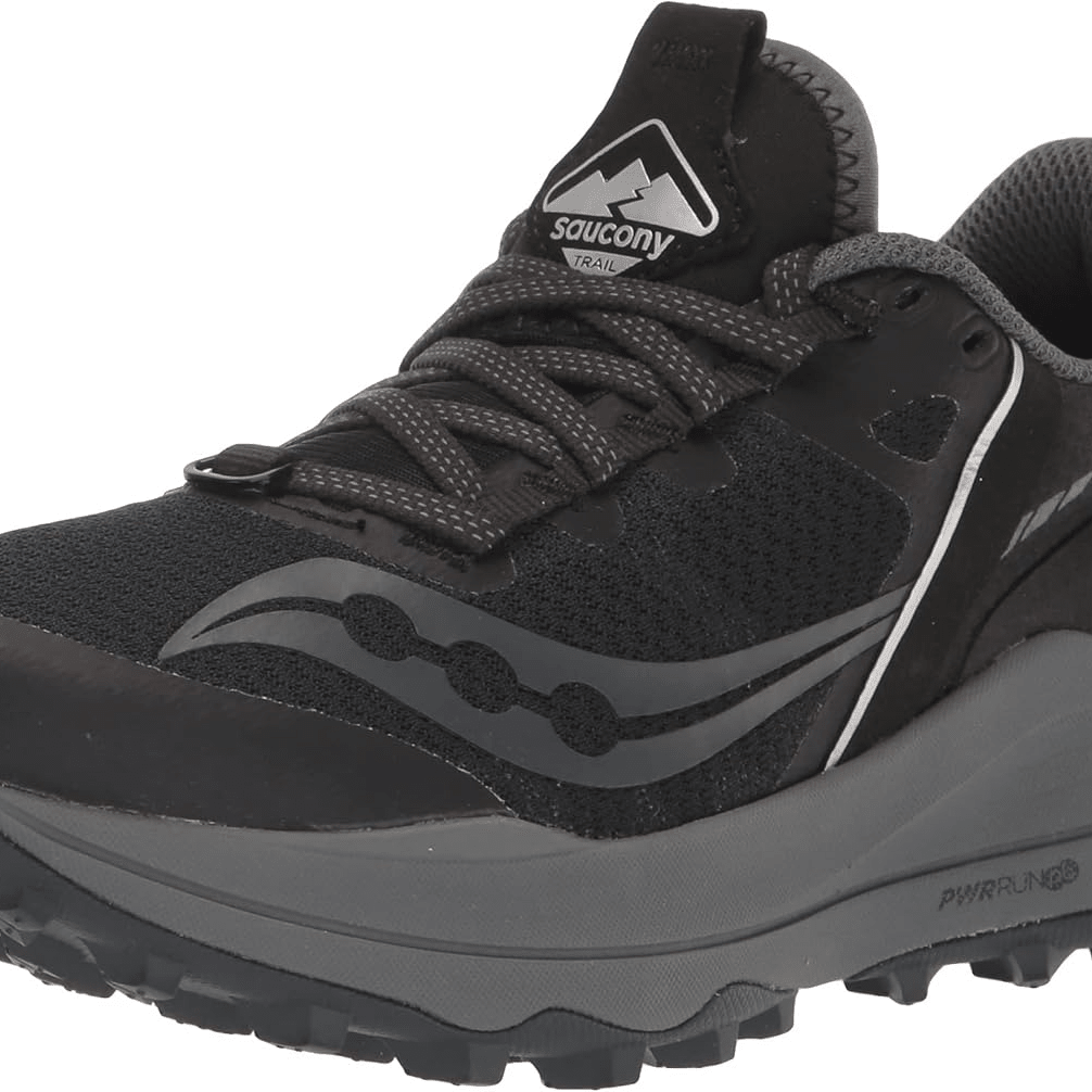 Saucony Xodus Ultra Black / Charcoal 7 M 195017688171 Shoe Deals Outlet
