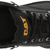 Caterpillar Second Shift Steel - Toe Boots - Men's Black Shoe Deals Outlet