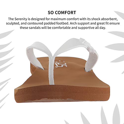 Flojos Serenity - Women's White Shoe Deals Outlet