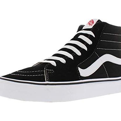 Vans Sk8 - Hi - Unisex Black/White Shoe Deals Outlet