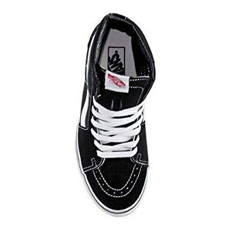Vans Sk8 - Hi - Unisex Black/White Shoe Deals Outlet