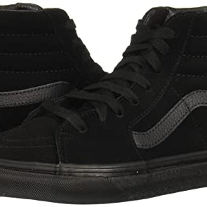 Vans Sk8 - Hi - Unisex Black/Black Shoe Deals Outlet