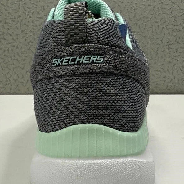 SKECHERS Bountiful Brisk Stride Gray 9 M 194428397504 Shoe Deals Outlet