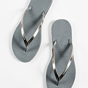 Havaianas Slim Flip Flop Sandal - Women's Steel Grey Shoe Deals Outlet