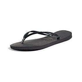 Havaianas Slim Flip Flop Sandal - Women's Black Shoe Deals Outlet