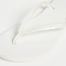 Havaianas Slim Flip Flop Sandal - Women's White Shoe Deals Outlet