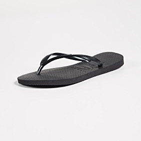 Havaianas Slim Flip Flop Sandal - Women's Black Shoe Deals Outlet