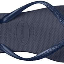 Havaianas Slim Flip Flops - Unisex Navy Shoe Deals Outlet