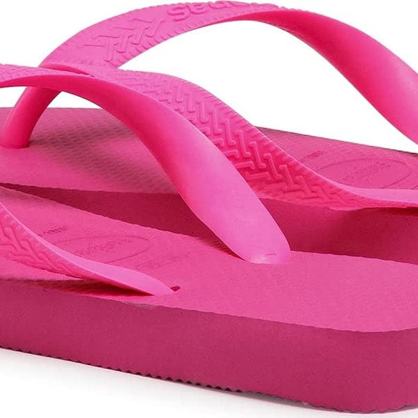 Havaianas Slim Flip Flops - Unisex Pink Flux Shoe Deals Outlet