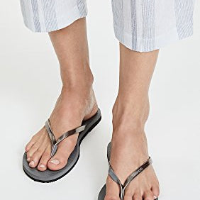 Havaianas Slim Metalic - Women's Steel Grey Shoe Deals Outlet