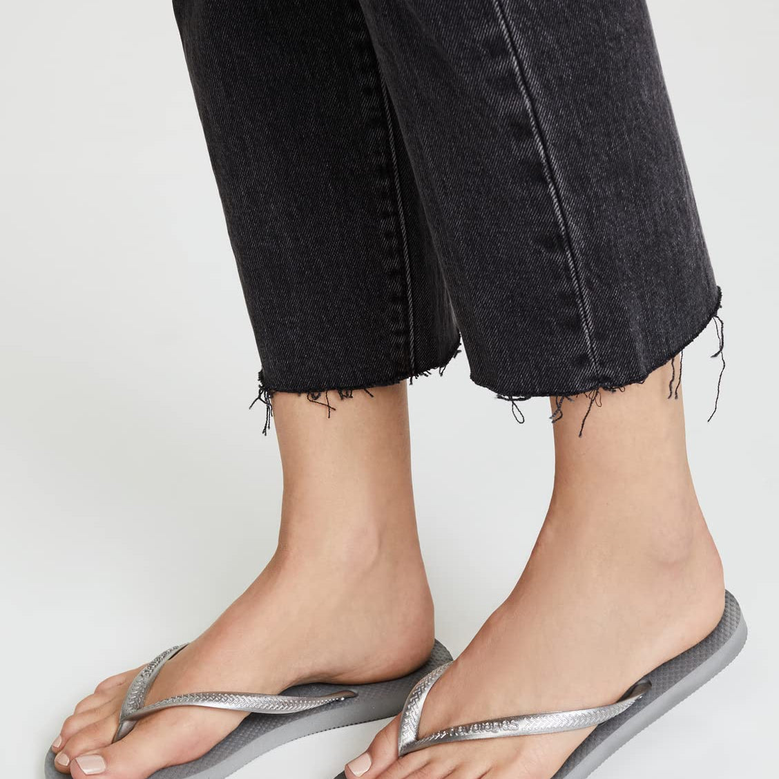 Havaianas Slim Metalic - Women's Steel Grey Shoe Deals Outlet