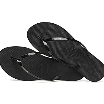 Havaianas Slim Metalic - Women's Black(black) Shoe Deals Outlet