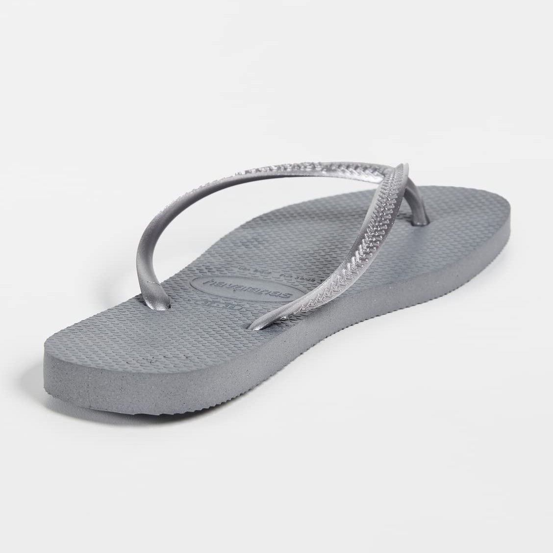 Havaianas Slim Metalic - Women's Steel Grey Shoe Deals Outlet