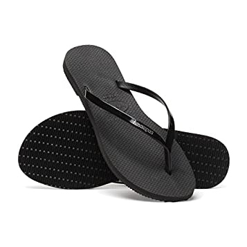 Havaianas Slim Metalic - Women's Black(black) Shoe Deals Outlet