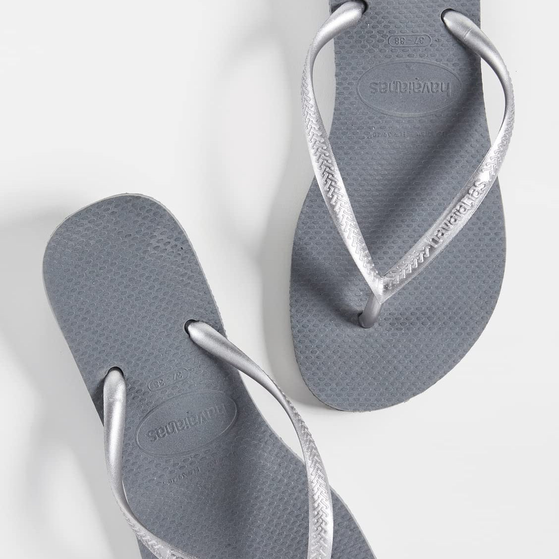 Havaianas Slim Metalic - Women's Steel Grey Shoe Deals Outlet