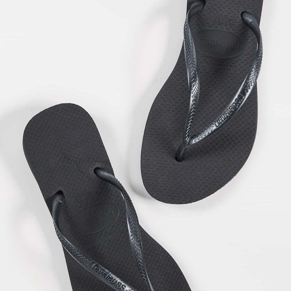 Havaianas Slim Metalic - Women's Black Shoe Deals Outlet