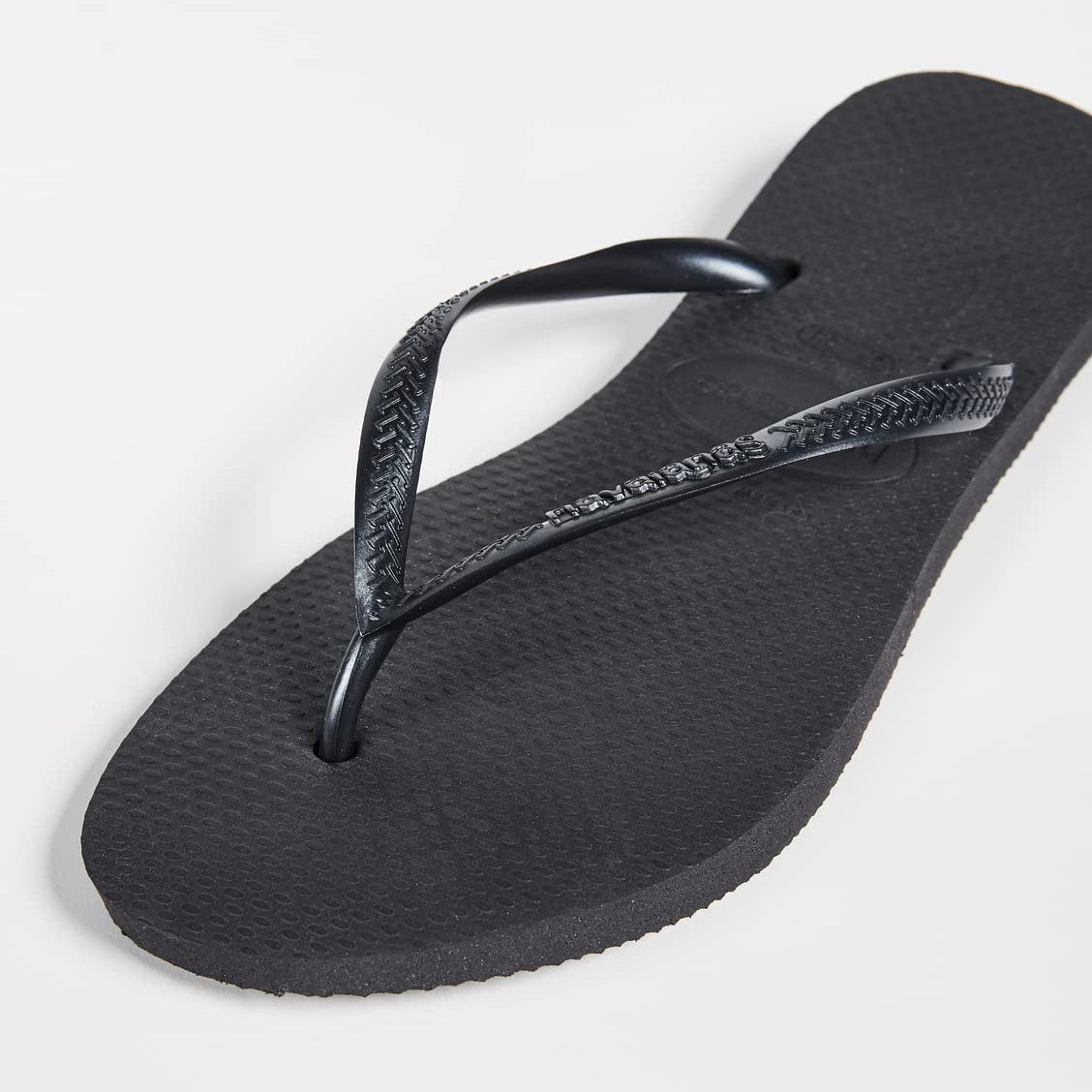 Havaianas Slim Metalic - Women's Black Shoe Deals Outlet