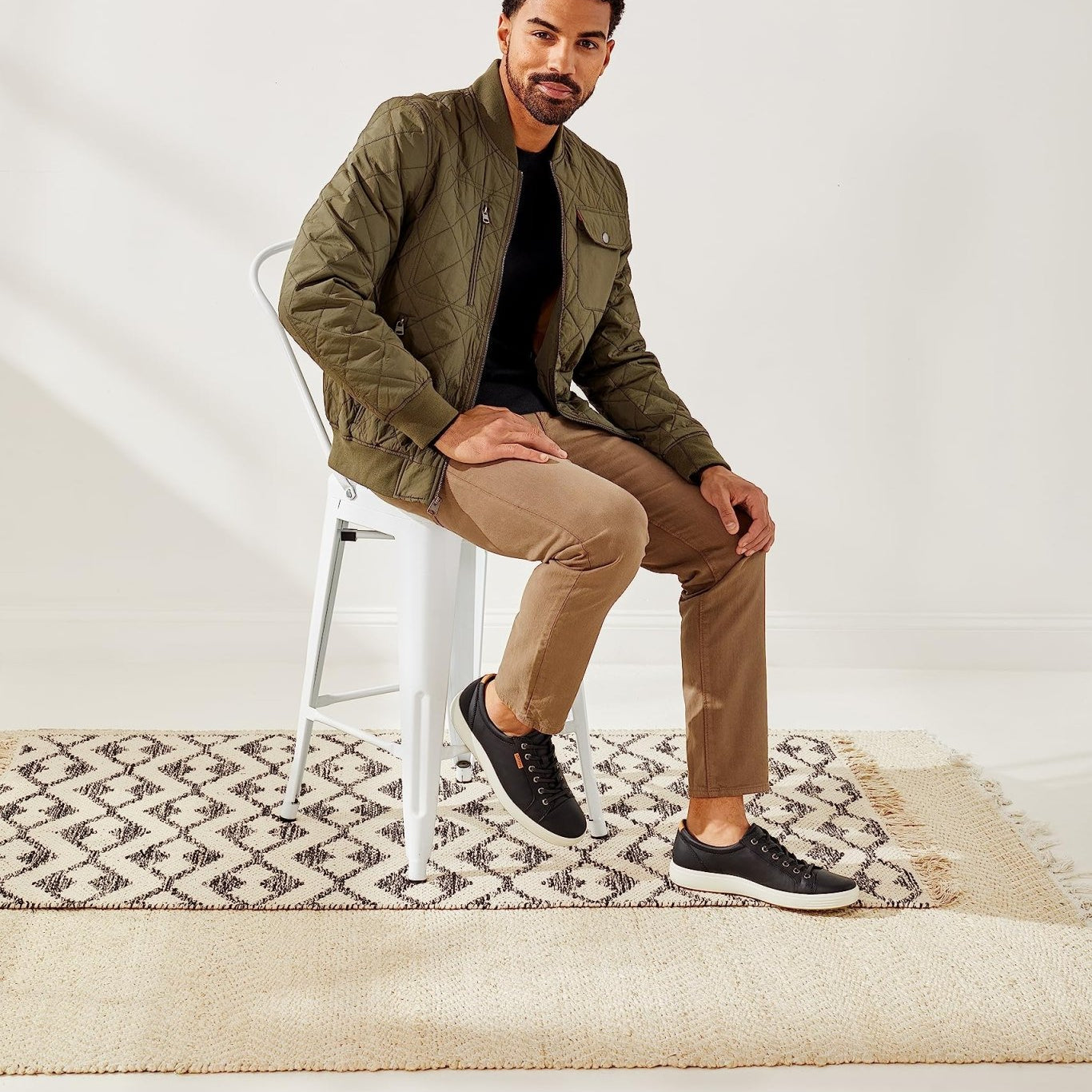 ECCO Soft 7 - Men's Marine Shoe Deals Outlet