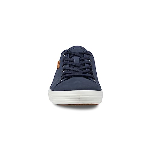 ECCO Soft 7 Sneaker - Men's Marine Nubuck/Lion Shoe Deals Outlet