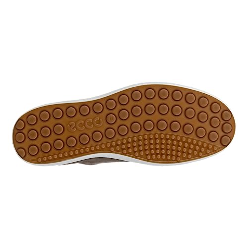 ECCO Soft 7 Sneaker - Men's Dark Clay Nubuck/Lion Shoe Deals Outlet
