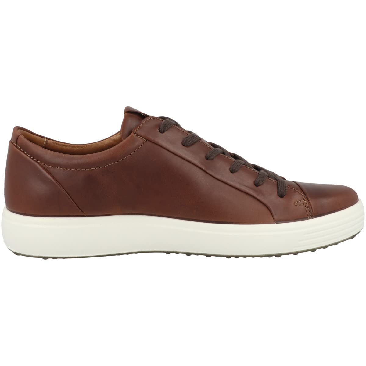 ECCO Soft 7 Sneaker - Men's Cognac Shoe Deals Outlet