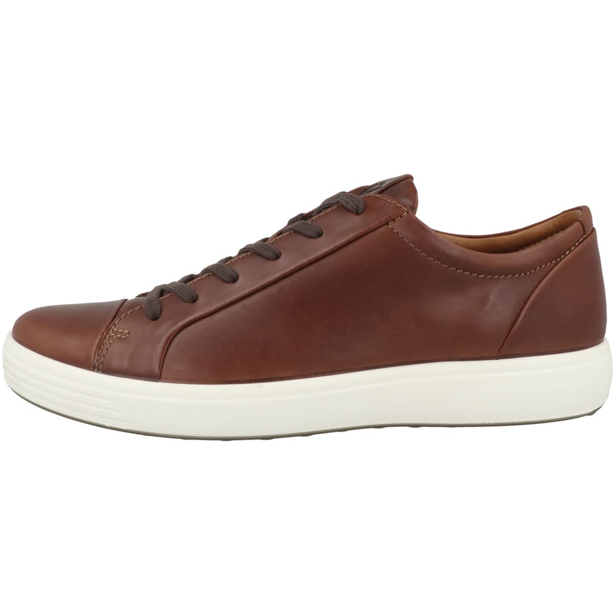 ECCO Soft 7 Sneaker - Men's Cognac Shoe Deals Outlet