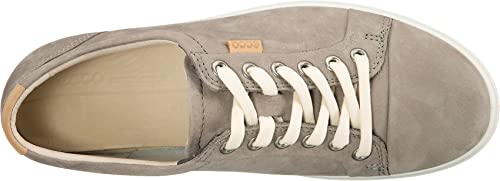 ECCO Soft 7 Sneaker - Women's Warm Grey Nubuck Shoe Deals Outlet