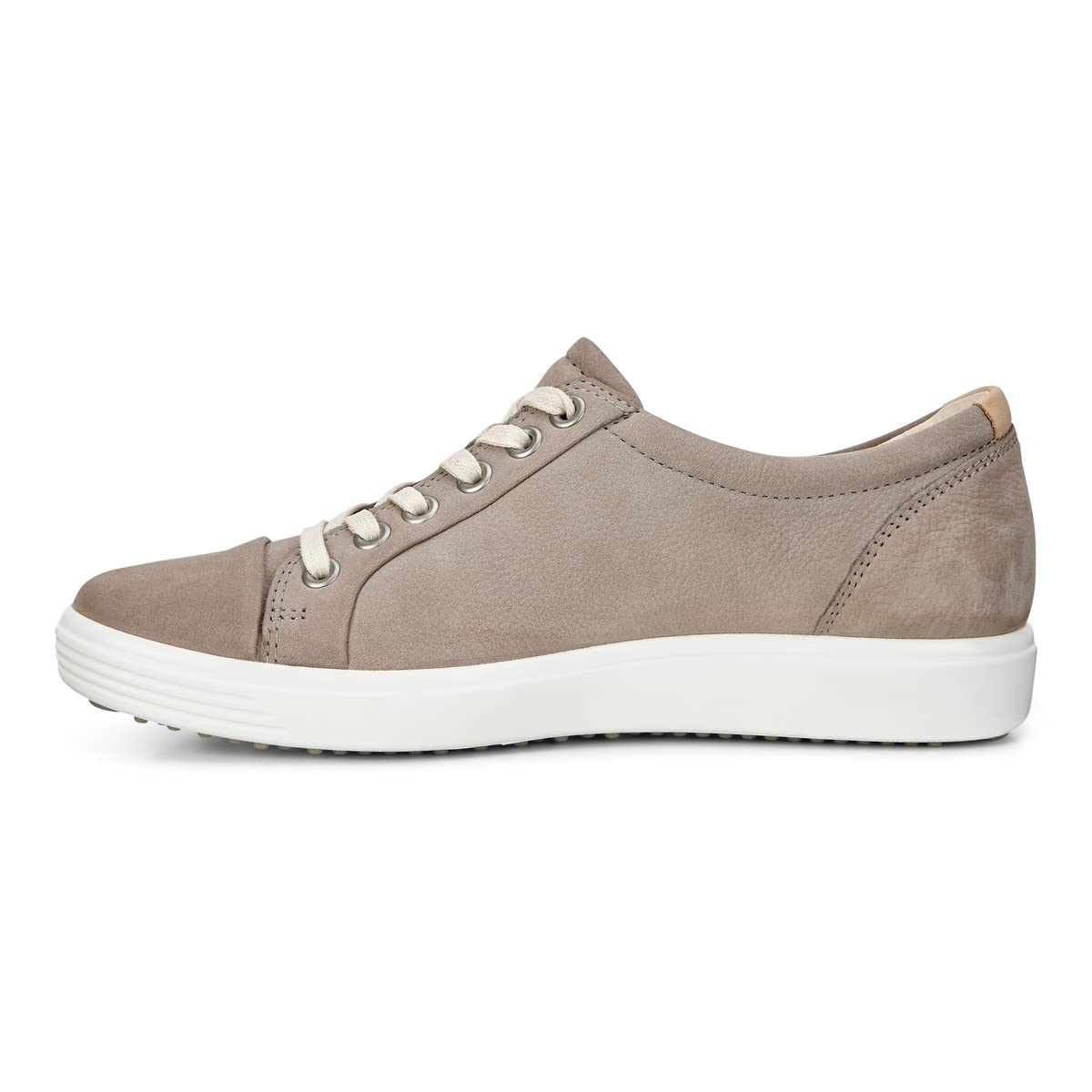 ECCO Soft 7 Sneaker - Women's Warm Grey Nubuck Shoe Deals Outlet