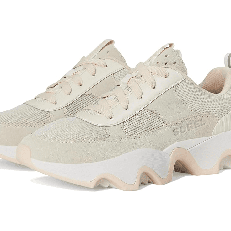 SOREL KINETIC Impact II Wonder Lace Pearlescent / Chalk 8 M 195982587585 Shoe Deals Outlet