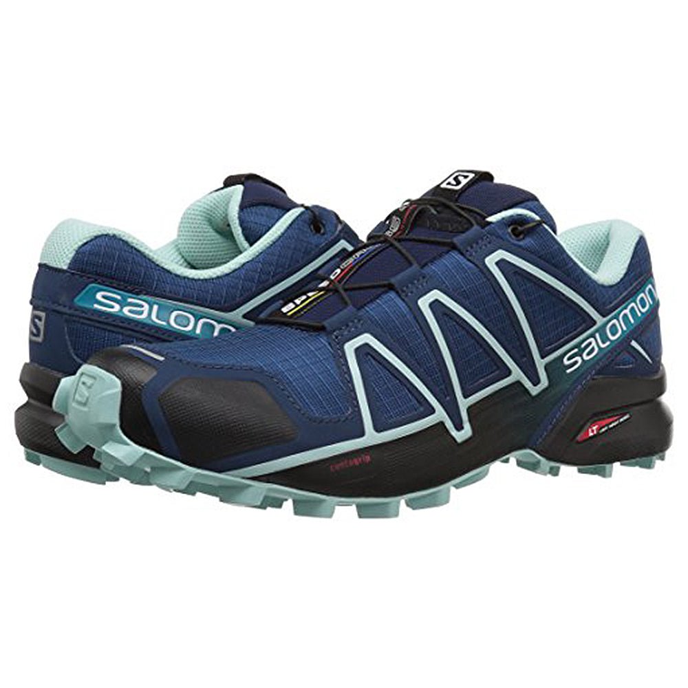 Salomon Speedcross 4 - Women's Poseidon/Eggshell Blue/Black Shoe Deals Outlet