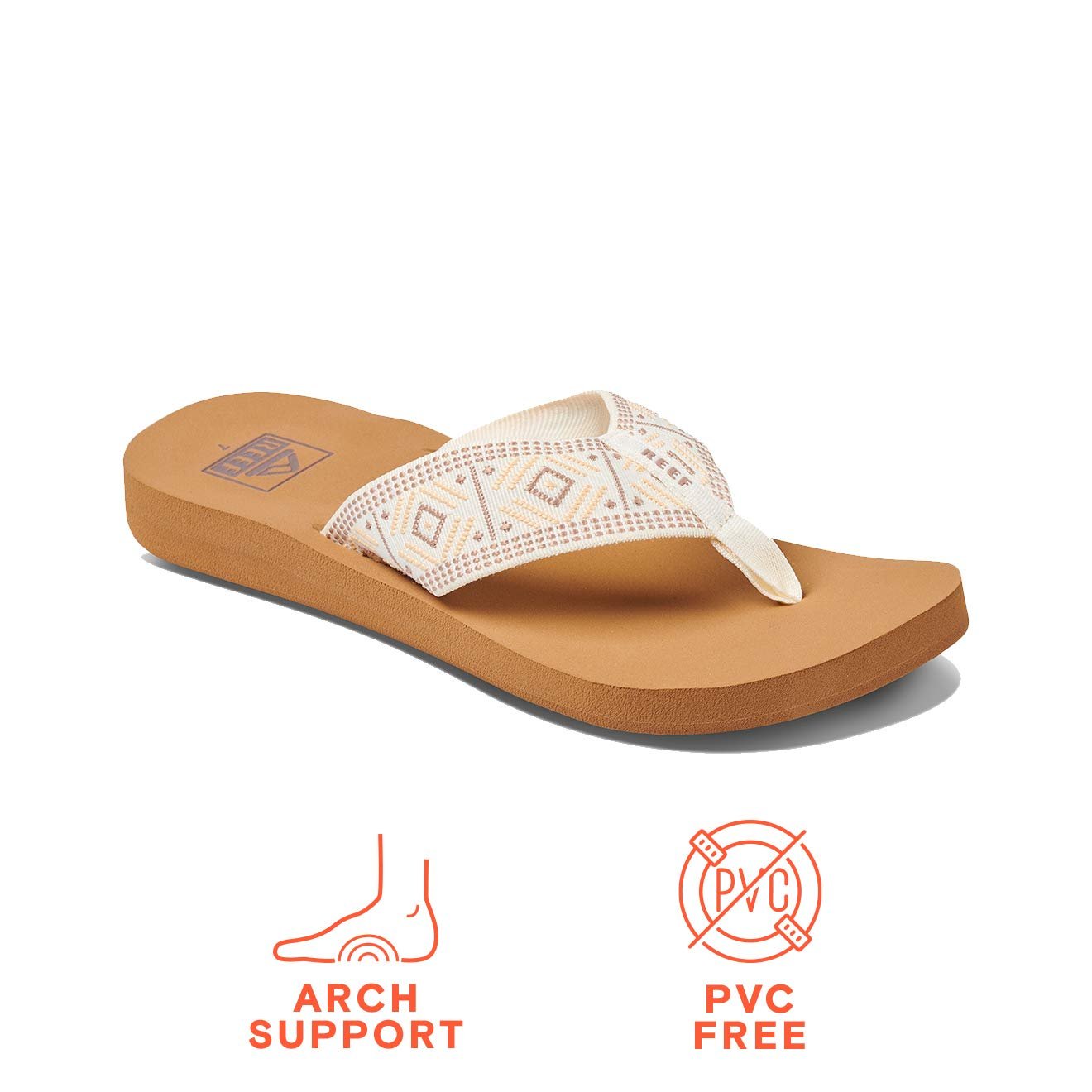 Reef Spring Woven - Women's Vintage White Shoe Deals Outlet