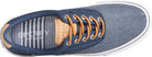 Sperry Striper ll CVO Waxy Canvas - Men's Navy Tonal Shoe Deals Outlet