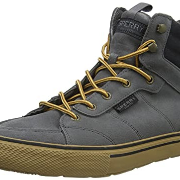 Sperry Striper Storm Hiker - Men's Grey Suede Shoe Deals Outlet