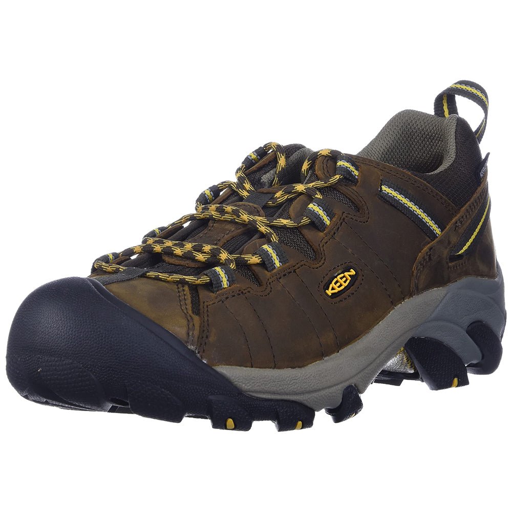 KEEN Targhee ll WP - Men's Cascade Brown/Golden Yellow Shoe Deals Outlet