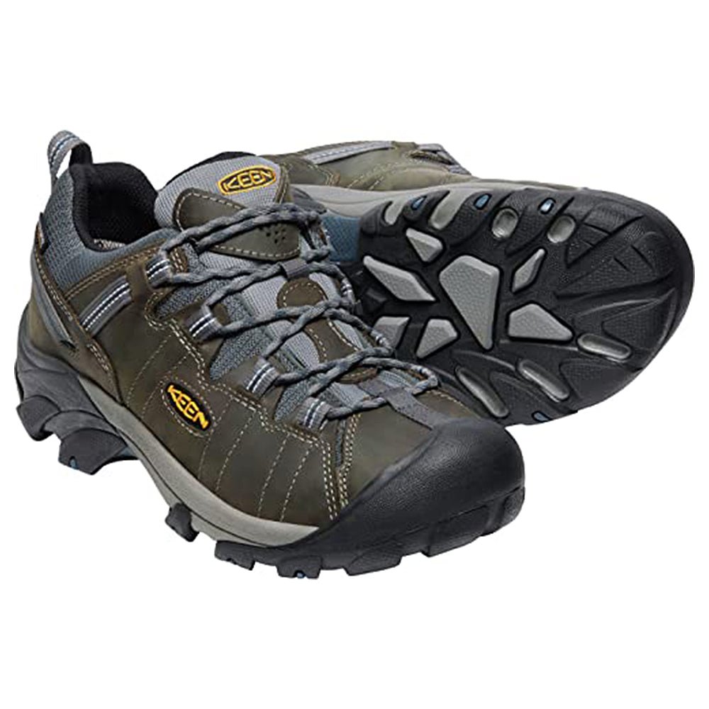 KEEN Targhee ll WP - Men's Gargoyle/Midnight Navy Shoe Deals Outlet