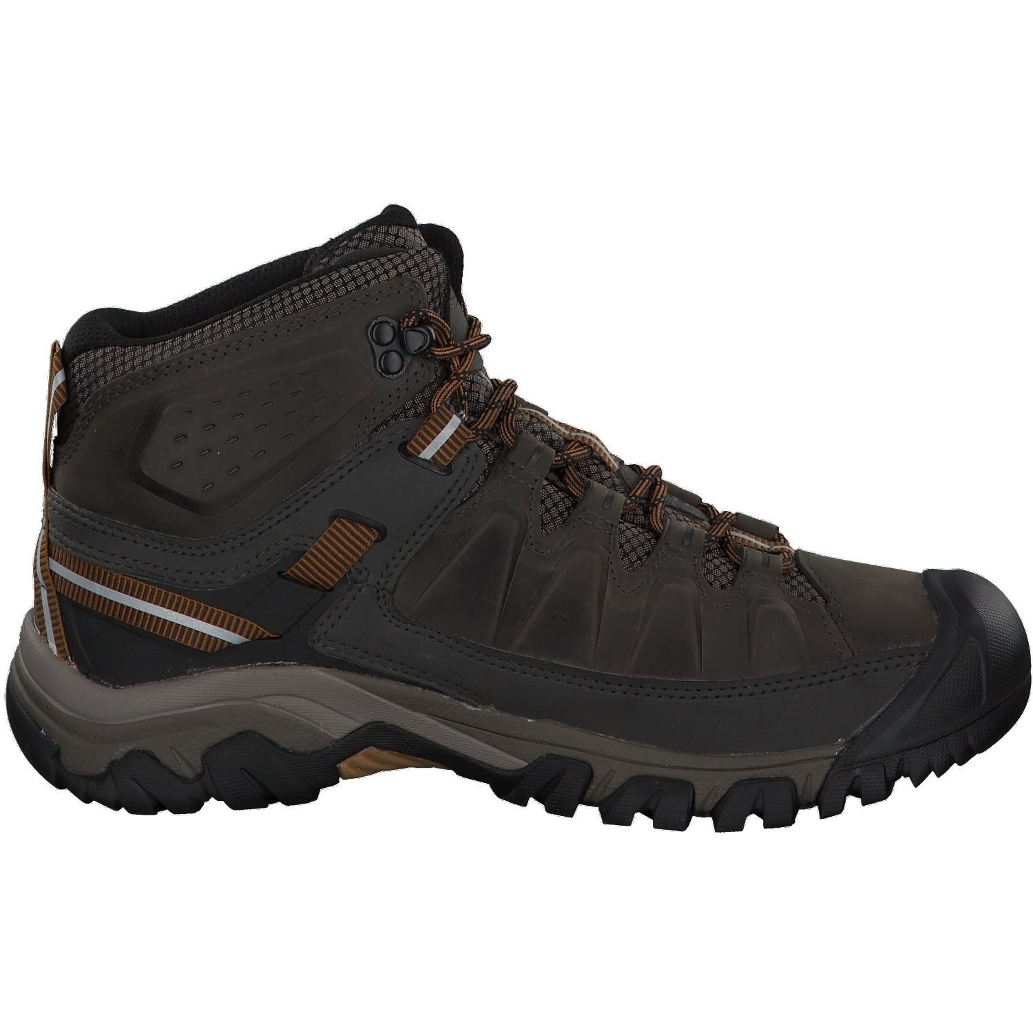 KEEN Targhee lll Mid Waterproof - Men's Bungee Cord/Black Shoe Deals Outlet