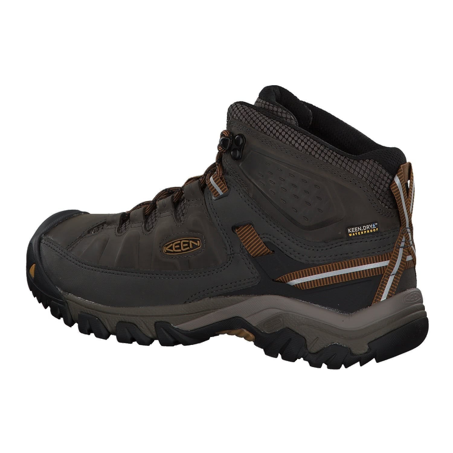 KEEN Targhee lll Mid Waterproof - Men's Bungee Cord/Black Shoe Deals Outlet