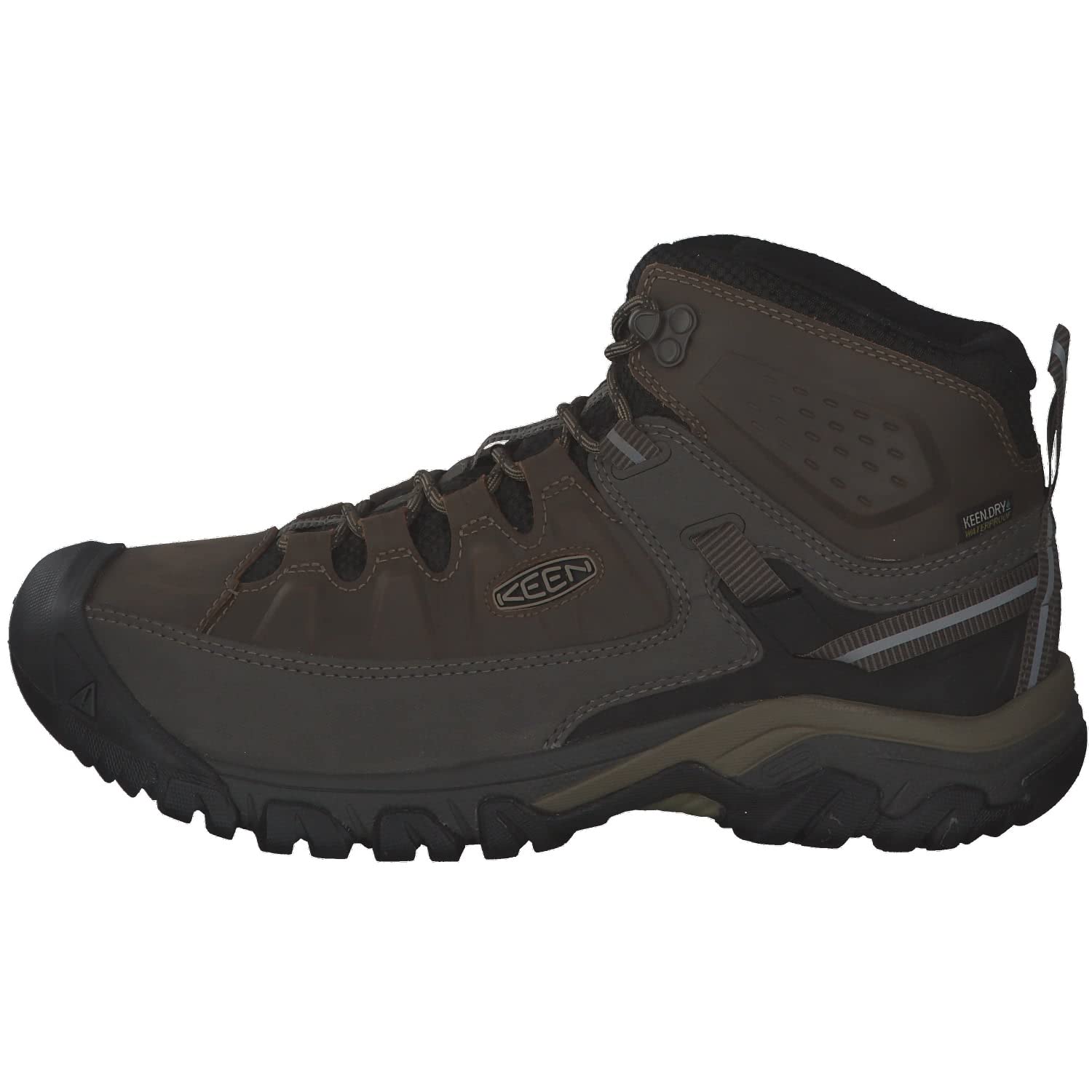 KEEN Targhee lll Mid Waterproof - Men's Bungee Cord/Black Shoe Deals Outlet