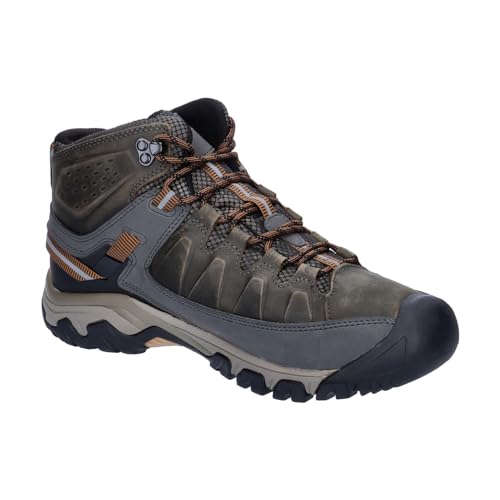 KEEN Targhee lll Mid Waterproof - Men's Black Olive/Golden Brown Shoe Deals Outlet