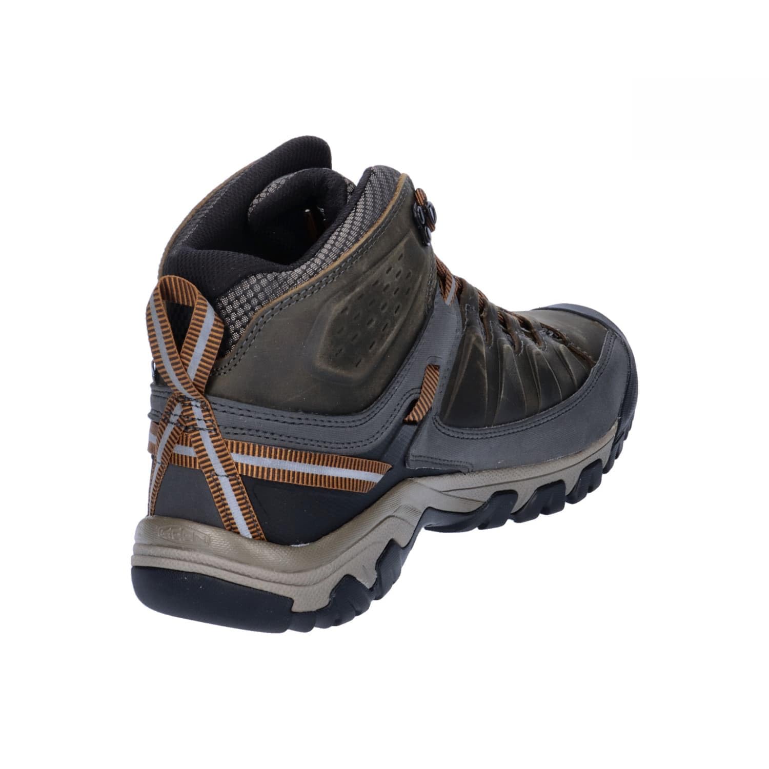 KEEN Targhee lll Mid Waterproof - Men's Black Olive/Golden Brown Shoe Deals Outlet