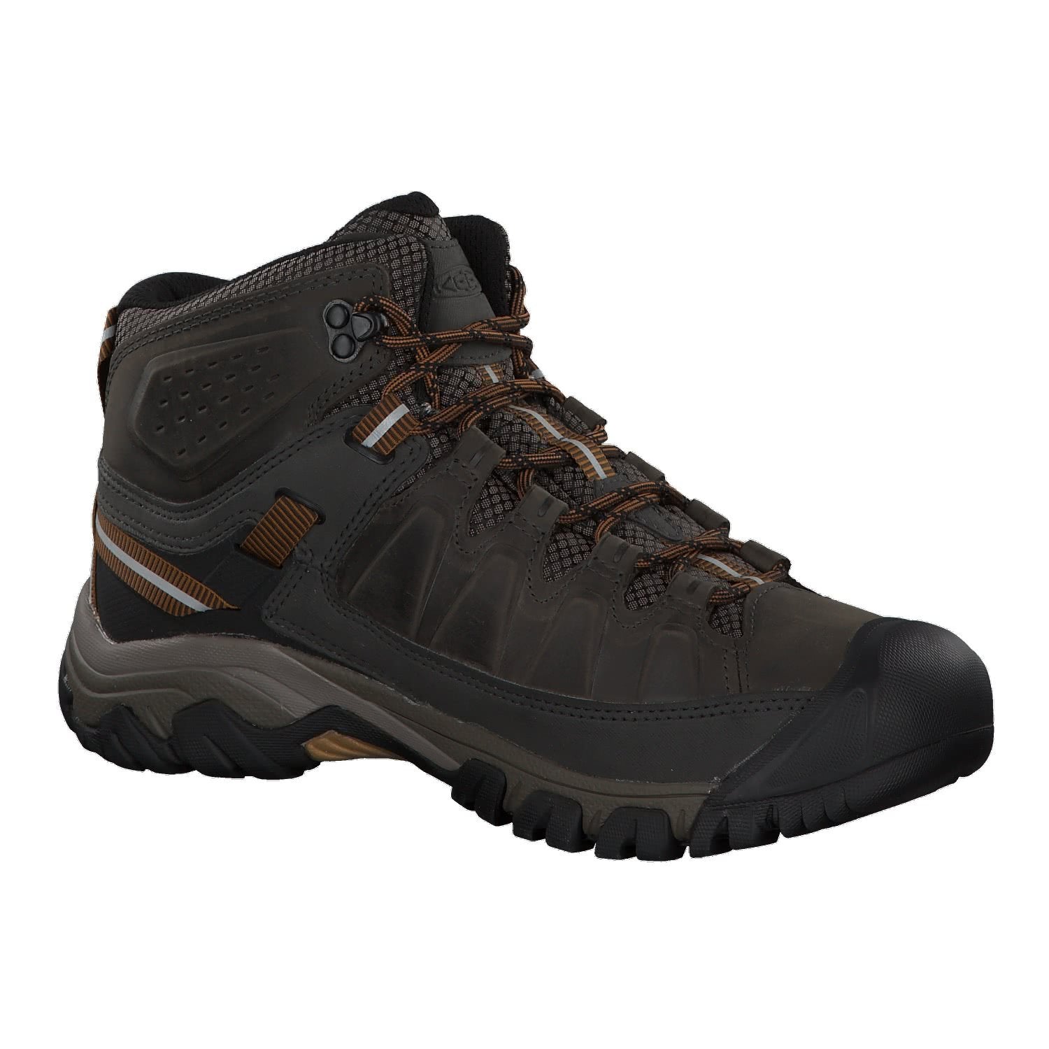 KEEN Targhee lll Mid Waterproof - Men's Bungee Cord/Black Shoe Deals Outlet