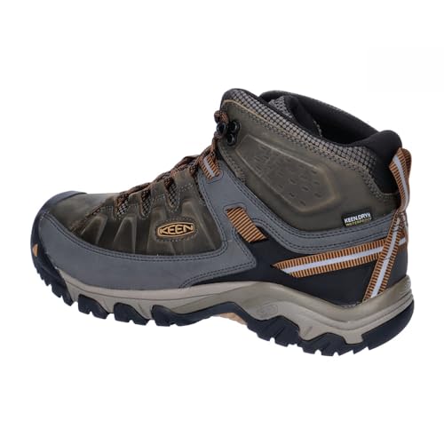 KEEN Targhee lll Mid Waterproof - Men's Black Olive/Golden Brown Shoe Deals Outlet