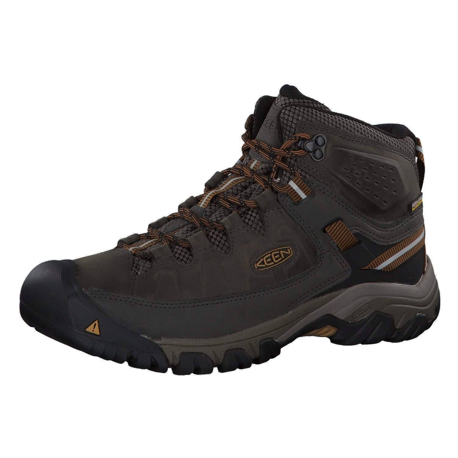 KEEN Targhee lll Mid Waterproof - Men's Bungee Cord/Black Shoe Deals Outlet