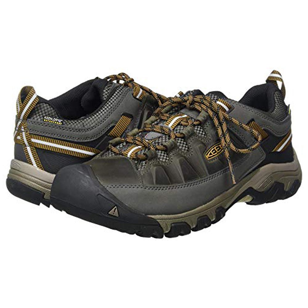 KEEN Targhee lll Waterproof - Men's Black Olive/Golden Brown Shoe Deals Outlet