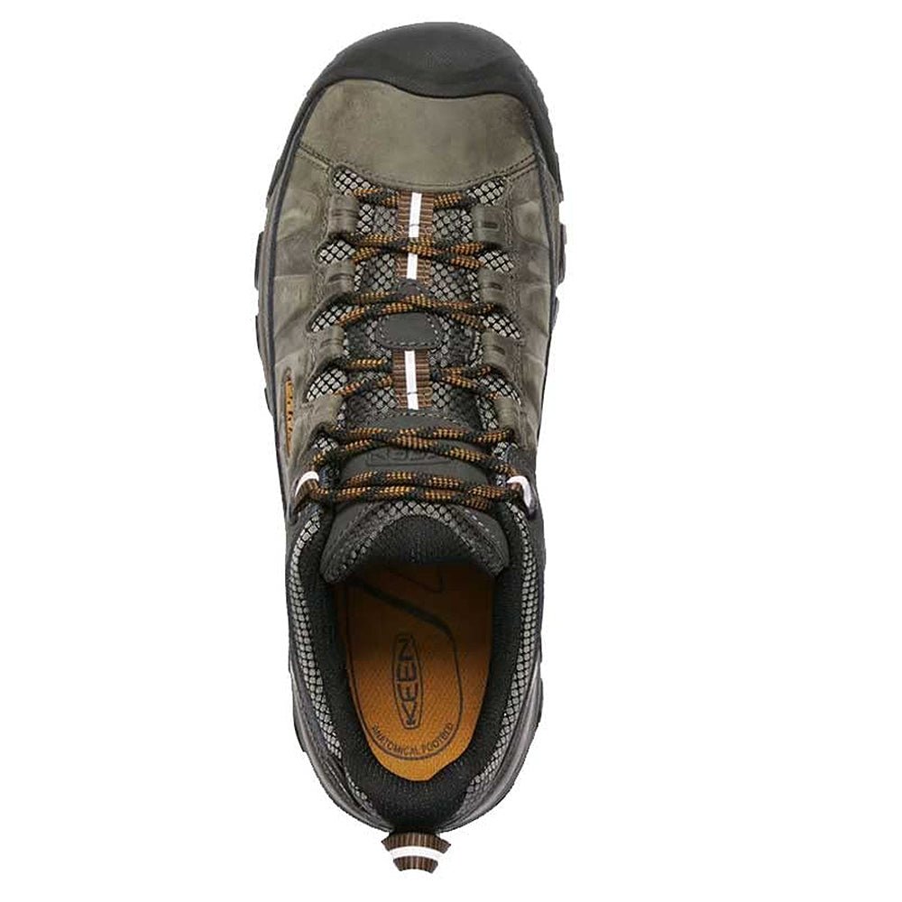 KEEN Targhee lll Waterproof - Men's Black Olive/Golden Brown Shoe Deals Outlet