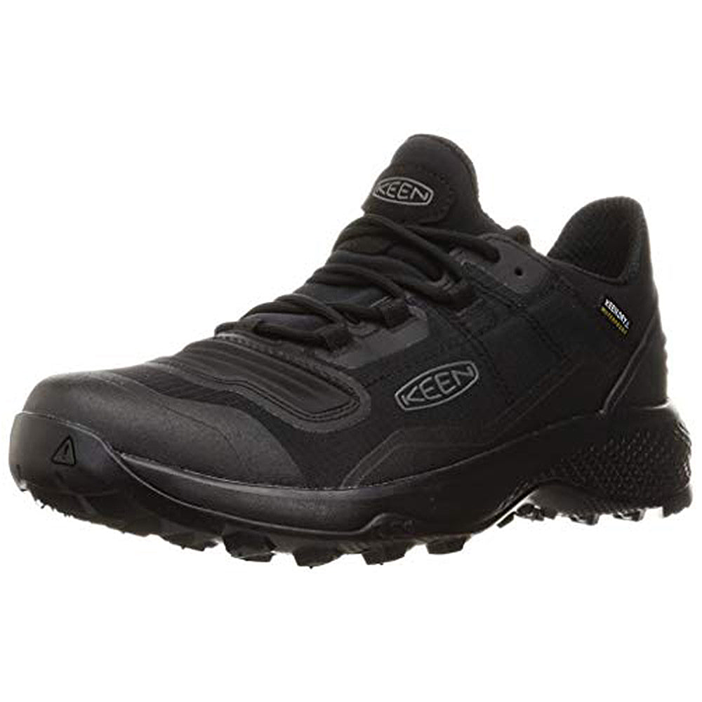 KEEN Tempo Flex WP - Men's Black/Black/Black Shoe Deals Outlet