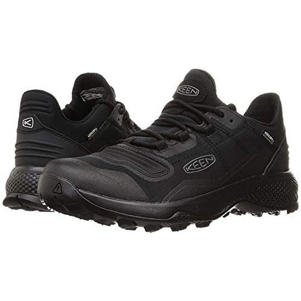 KEEN Tempo Flex WP - Men's Black/Black/Black Shoe Deals Outlet